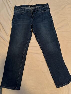 Kut from the Kloth Dark Blue Straight Leg Jeans